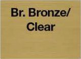 Br. Bronze/Clear swatch