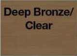 Deep Bronze/Clear swatch