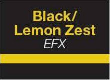 Black/Lemon Zest EFX swatch