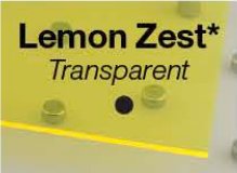 Lemon Zest (Transparent) swatch