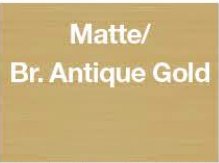 Matte/Br. Antique Gold swatch