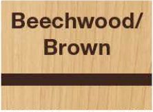 Rowmark The Naturals Beechwood/Brown textured swatch
